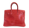 Hermes Birkin 35 Bougainvillea Used Back