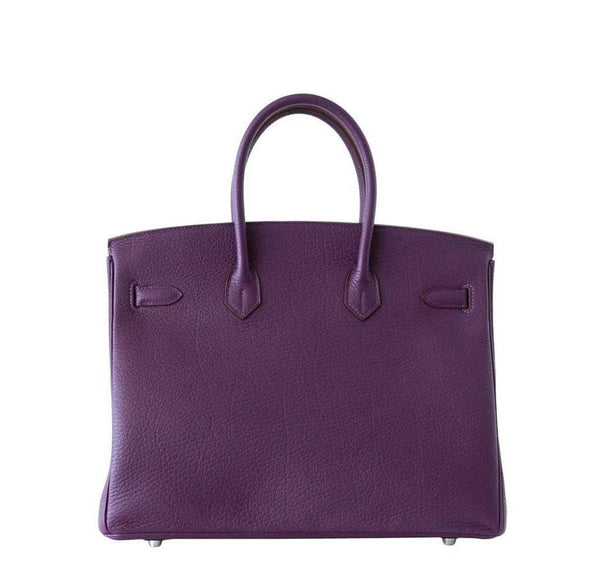 Hermes Birkin 35 Cassis New Back