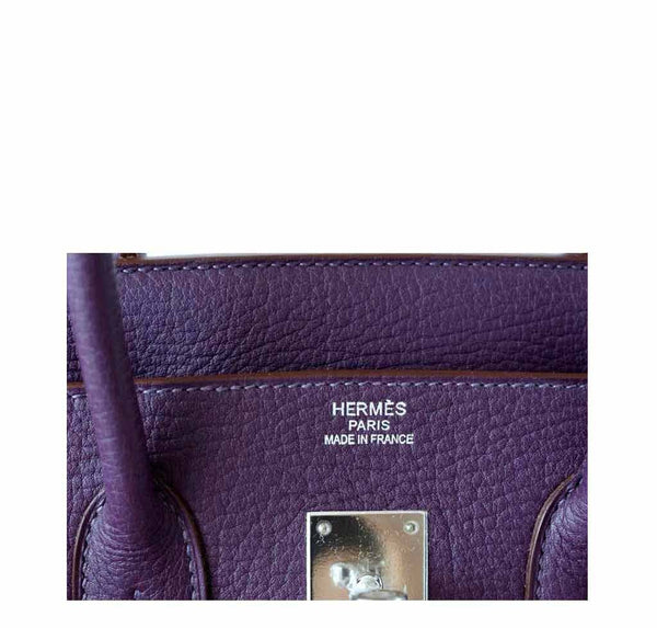 Hermes Birkin 35 Cassis New Embossing