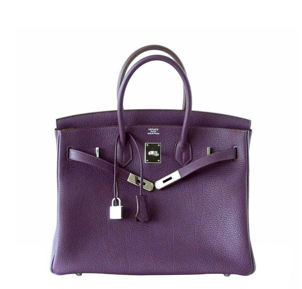 Hermes Birkin 35 Cassis New Open