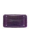 Hermes Birkin 35 Crocodile Amethyst New Bottom