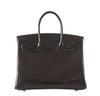 Hermes Birkin 35 Crocodile Black New Back