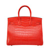 Hermes Birkin 35 Geranium New Back