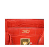 Hermes Birkin 35 Geranium New Embossing