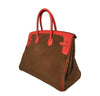 Hermes Birkin 35 Grizzly New Side