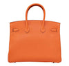 Hermes Birkin 35 H Orange New Back