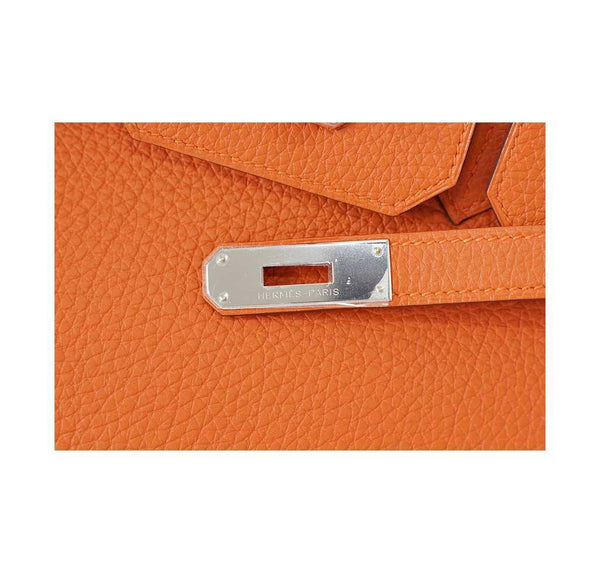 Hermes Birkin 35 H Orange New Engraving