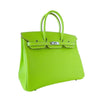 Hermes Birkin 35 Kiwi Candy Series New Side