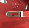 Hermes Birkin 35 Sanguine White Limited Edition Used Engraving