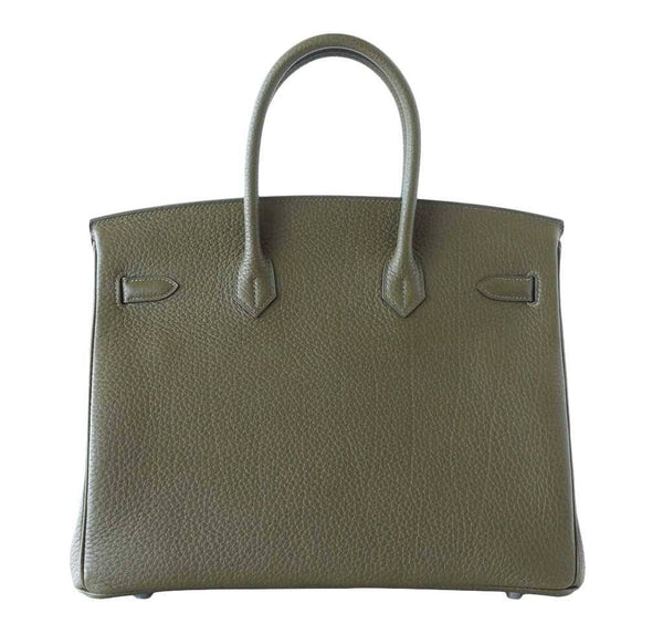 Hermes Birkin 35 Vert Veronese New Back