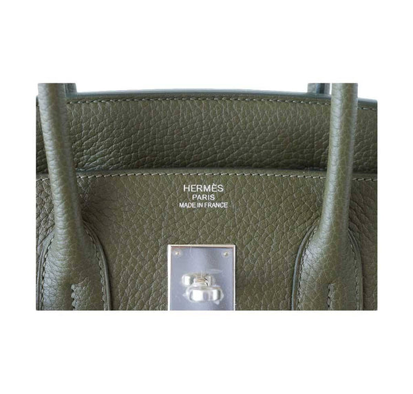 Hermes Birkin 35 Vert Veronese New Embossing