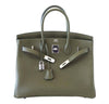 Hermes Birkin 35 Vert Veronese New Front Open