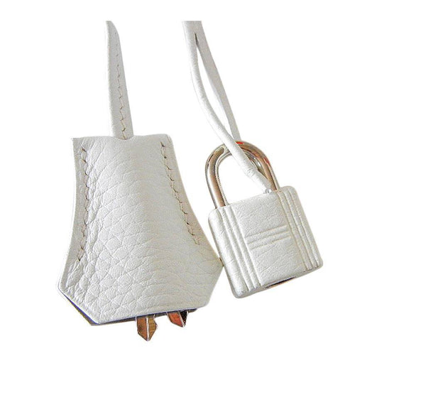 Hermes Birkin 35 White Club Lizard New Lock