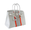 Hermes Birkin 35 White Club Lizard New Side