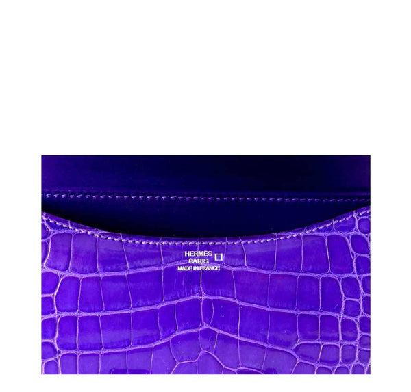 Hermes Constance 18 Violet New Stamp