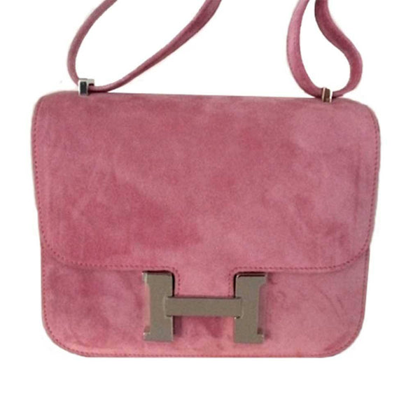 Hermes Constance Mini Fuchsia New Detail