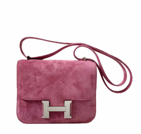 Hermes Constance Mini Fuchsia Bag 