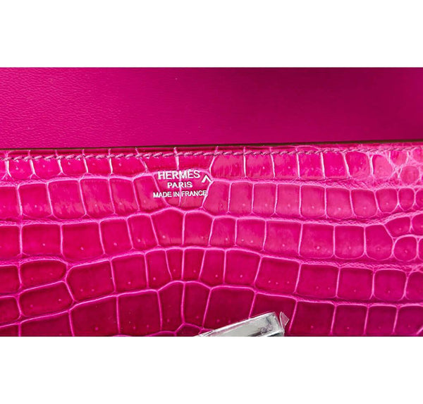 Hermes Egee Clutch Rose Scheherazade New Embossing