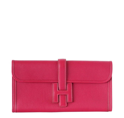 Hermes Jige 29 Rubis Clutch Bag