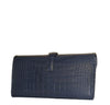 Hermes Jige Alligator Blue Indigo New Back Side