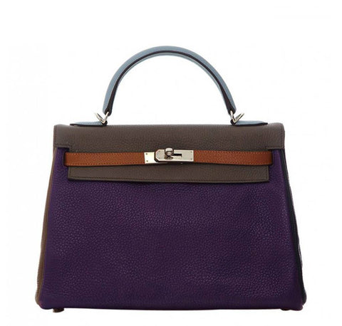 Hermes Kelly 35 Arlequin Bag