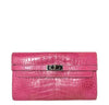 Hermes Kelly Long Wallet Crocodile Bag