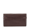 Hermes Kelly Long Wallet Havanne Used Back