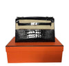 Hermes Kelly Mini Pochette Crocodile New Box