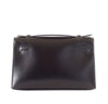 Hermes Kelly Pochette Special Order Black New Back