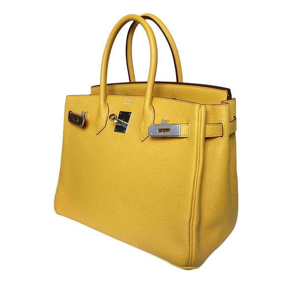 Hermes birkin Soleil yellow new side