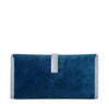 Hermes jige elan 29 blue suede lizard new back