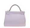 Hermes Kelly 32 Rose Dragee Used Back