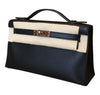 Hermes Kelly Pochette Black Leather