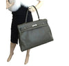 Hermes Kelly Travel 50 Vert De Gris Used Overview