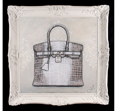 Original Himalayan Hermes Birkin Painting