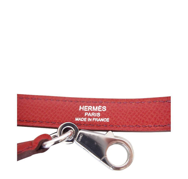 Hermes Kelly 32 Sellier Flag Flamogo Coral new strap