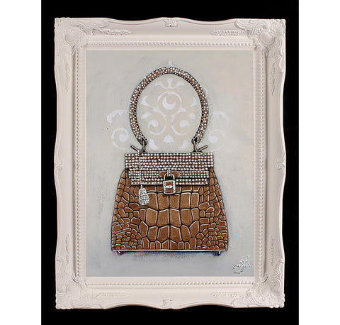 Original Hermes Kelly Sac-Bijou Painting