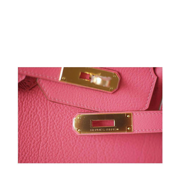 Hermes birkin 35 Rose Lipstick New Engraving