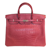 Hermes Birkin pink fusia crocodile