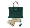 Hermès Togo Birkin 35cm Bag Malachite PHW