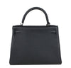 hermes kelly 28 black new back