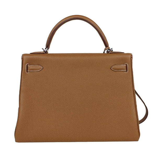 Hermes kelly 32 gold new back