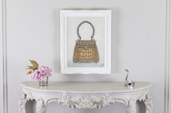 Hermes Kelly Sac-Bijou Giclée Painting on Wall