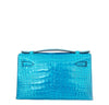 New Hermes Alligator Kelly Pochette Back