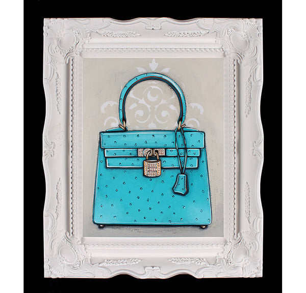 Hermes Kelly Diamond Ocean Dream Giclée