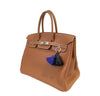 hermes birkin 35 brown used side