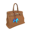 hermes birkin 35 brown used side