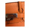 Hermès Birkin 30 Potiron Orange Togo palladium good clasp