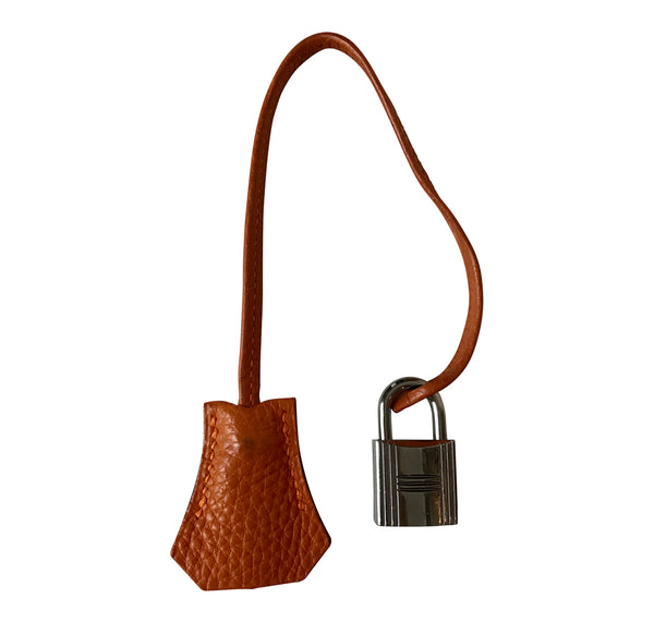 Hermès Birkin 30 Potiron Orange Togo palladium good lock keys clochette