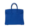 Hermes Birkin 25 Togo Bleu Zellige pristine palladium back